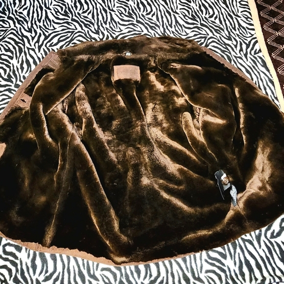 Vintage ST JOHNS BAY Suede Jacket Leather Women Medium - Picture 11 of 13